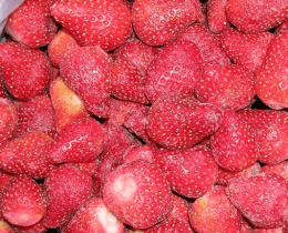 速凍有機草莓